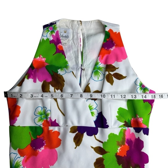 Fred Rothschild Vintage 70’s Floral Maxi Dress. Size-See Measurements - Picture 3 of 6